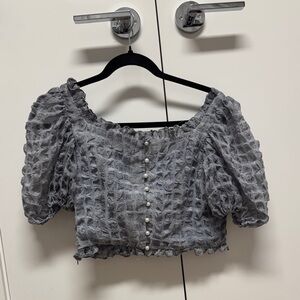 Reversible 2 way Textured Women's Top